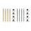 Precise Hex Round Shank Oblique Hole Locator for Angled-Gold 2