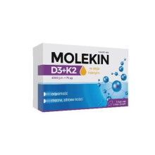 Molekin D3 + K2 Max for Bone Health 75 tabl.