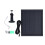 CSP6W Solarpanel-Ladegerät 6W 6V 9.8ft Kabel 3