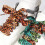 Trendy Colorful Leopards Pattern Tie Dye Canvas-brown 160cm 7