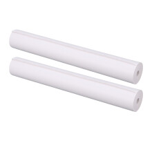2 Rollen Thermopapier 26.25ft x 11.8in weiß