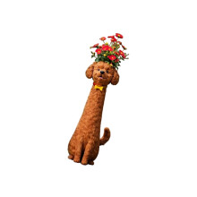 Wacky Dog Vases Dog Planter for Small Flower,Whimsical Home-D