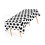 6 Count Athletic Party Table Protectors In Standard Dark-White 1