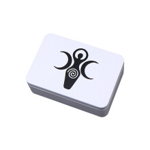 Rectangle Tarots Box Playings Card Container Jewelry-Type K