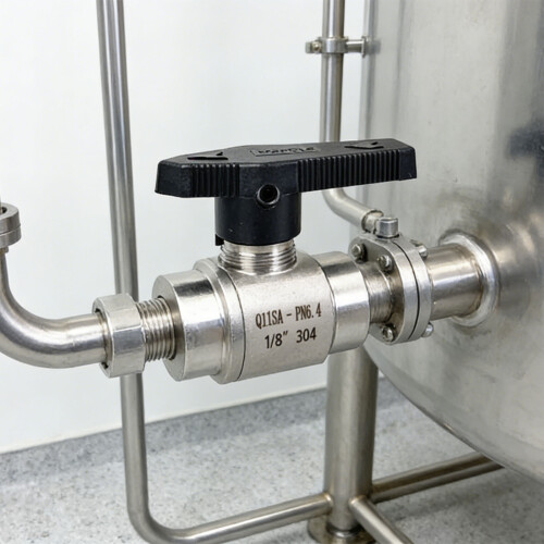 High Pressures Tolerance Stainless Steel Internal Thread Ball-2 2