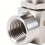 Compacts Light weight Tees Ball Valves With Intuitive Handle-1 7