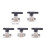 Corrosions Resistant Tees Valves Suitable for-three eighths 4