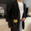 Beaded Chain Mini Purse Acrylic Evening Bag-Gold version A 5
