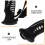 Durable Black Nylon Hiking Pole Grip with Wrist Strap for Trekking 4