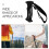 Durable Black Nylon Hiking Pole Grip with Wrist Strap for Trekking 5
