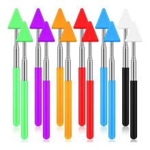 12 Pcs Telescopic Teacher Pointer Stick Classroom Pointer Handheld Retractable Pointer Hand Pointer for School Presenter