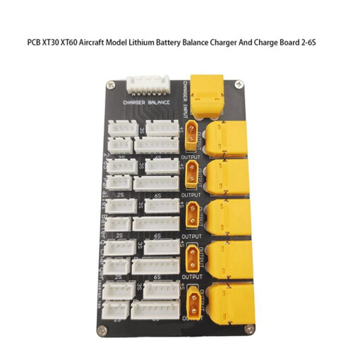 Lithium Battery Charging Board Parallel XT30 XT60 Plug 2‑6S Lithium Batteries for B6 Charger Electronic Components 2