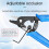 2X VCFS-33 Drie-Poorts Glasvezelstriptang FTTH Tools Glasvezeldraadafbijtmiddel 5