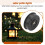 12 Pack Replacement Solar Light Parts Solar Light Replacement Tops Waterproof LED Solar Panel Lantern Lid Light Outdoor 8