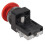 Red Green AC 250V 6A DPST Momentary Mushroom  Push Button 4