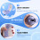 Portable 3D Embossing Label Printer DIY Manual Label Printing 12965 Manual Typewriter 4