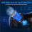 2X VR Glasses Full-Screen Virtual Reality 3D Glasses VR Set 3D Virtual Reality Goggles, Adjustable with Gamepad 5