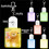 12 Pcs Sublimation Blank Keychains Heat Transfer Printing LED Acrylic KeyChains Lighted Keyrings Pendant, Rectangular 3
