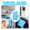 2X Merv 8 Reusable Air Vent Filter Cut to Fit Electrostatic Floor Vent Filter Washable Replacement Ac Filter Compatible 4