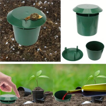 Snigelfällor, Snigelfällor, Snigel- och Snigelfällor - Säkra Plastburar för Grönsaker och Blommor