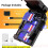 New  Memory Card Storage Case Memory Card Reader Supports USB Type-C and USB Compatible 5