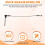 Stainless Steel Quick Release Pin 8mm Diameter  Locking Pin with Push Button Lanyard Cable Usable Length 50mm 6