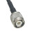 Plugue Macho RG58 TNC para Plugue Macho TNC Conector de Ângulo Reto RF Jumper Pigtail Cable 4