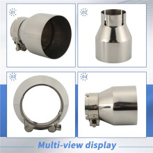 2pcs Exhaust Tip Muffler ID60mm for F22 F23 M235i M240i F20 F21 M135i M140i F30 F31 M335i M340i F32 F33 F36