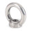 10X M6 Eye Mutter Rostfritt Stål Marine Lifting Eye Mutter Ring Mutter Eyelet för Kabellyft 2
