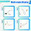 Sauna Furnace External Control Probe Wire Temperature Control Probe Sauna Room External Control Sensor Probe 6