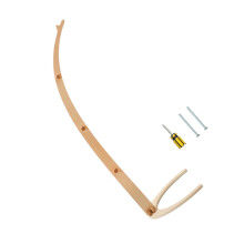 Wooden Crib Mobile Mount Floor Stand Bed Bell Holder For Musical