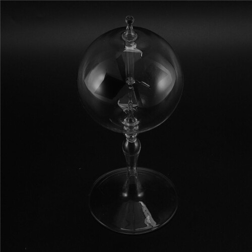 2pcs 20.5cm Glass Windmill Solar Powered Crookes Radiometer Light Mill/Educational Teaching Study Tool 2