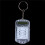 3X Clear Plastic Casing 8 Digits Electronic  Calculator W Keychain 4