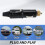 12/24V Replacement Car Cigarette Lighter Socket Plug Adapter Charger + Fuse Set 5