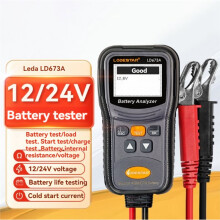 LODESTAR LODESTSR LD673A Car Battery Tester 12V 24V Load Testing Meter Battery Checker for Charging Circuit Cranking Test