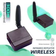 Répéteur Infrarouge Sans Fil pour Télécommande - Récepteur USB Audio et Vidéo Infrarouge pour Kit de Télécommande - Prise UE