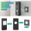 2 Way Wireless Intercom System,1600ft Long Range,Auto Answer,Expandable to 6 Units,Magnetic Wall Mount,30-Day Battery 4