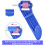 2 Set Drill Bit Sharpener Portable Diamond Drill Bit Sharpening Tool Corundum Grinding Wheel for Iron-Based Drill Bits 6
