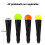 Pickleball Backhand Flick Trainer Baseball Batting Tee Portable Practical Sturdy Professional Batting Practice Red 9