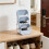 Cosmetics Storage Box - Large Capacity Countertop Storage Rack for Dressing Table, Office Desk, Makeup Tool Storage 2