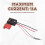 Black Adjustable CW/CCW Electric Drill Trigger  7.2V-24V 5