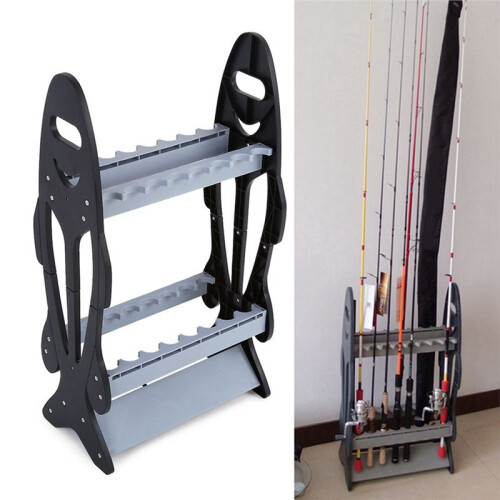 Supporto per Canne da Pesca, Supporto per Canne da Pesca, per 16 Canne da Pesca 1