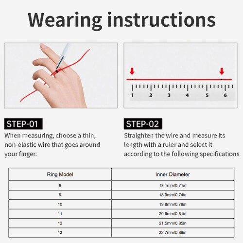 Smart Ring Fitness-Tracker Silber 18 mAh 20,6 mm 1