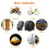 Wireless Bike with Remote Control - Sensor Anti-Theft Security System for Bicycle Motorcycle, USB Recharg 2pc 4