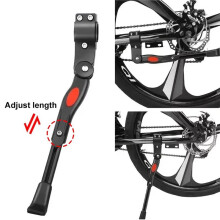 Universal Adjustable Aluminum Bicycle Kickstand for Road Bikes - Cycling Support Accessories White