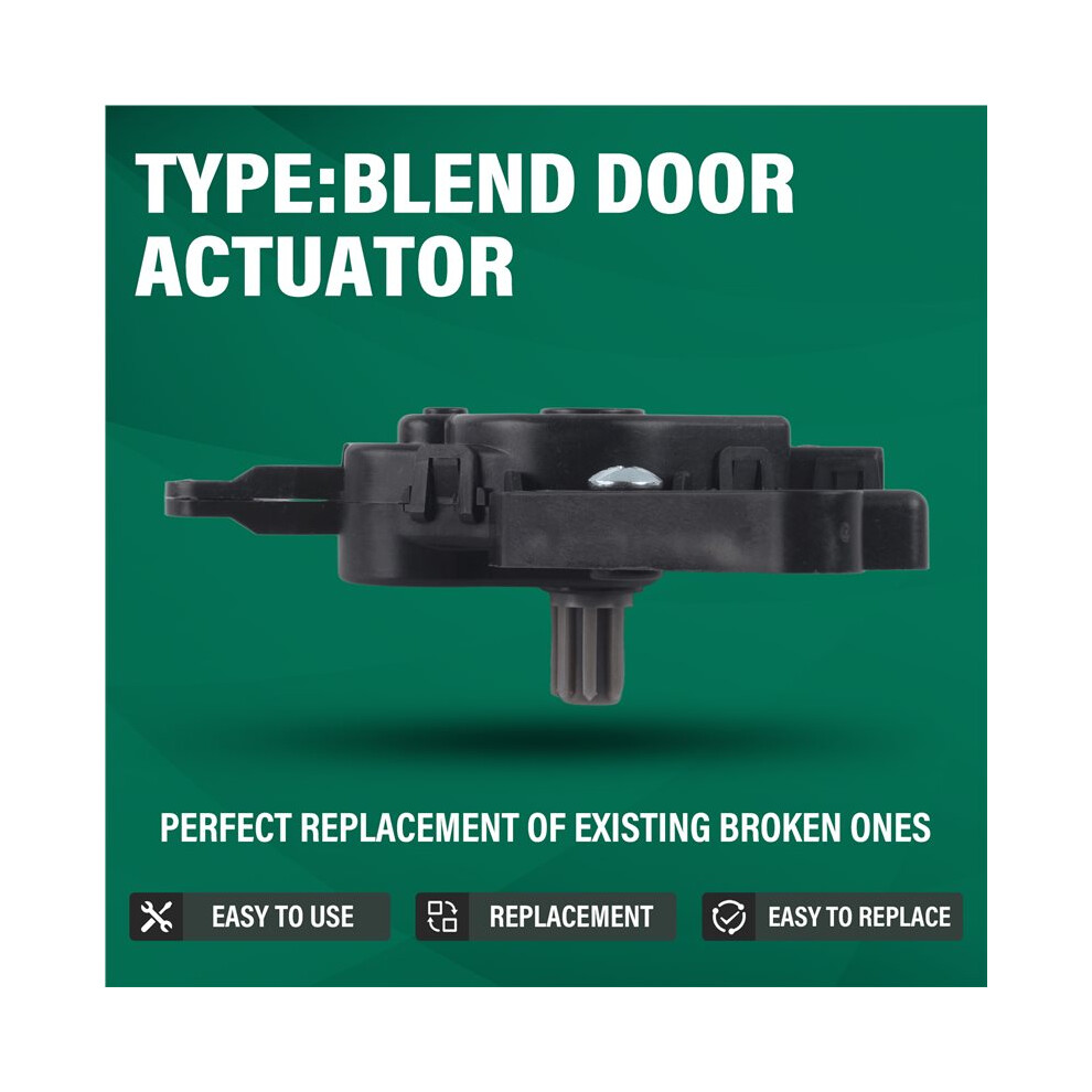 97159G2010 Hvac Blend Door Actuator For Ev Ioniq Ev Ioniq Hybrid Right Side Temperature Blend Door Actuator Black 4711331981345