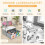 Children's 3-in-1 Table & Chair Set with Storage Bins 5