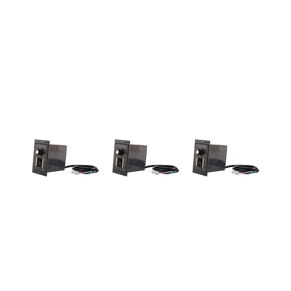 3X Ac 220V 50Hz 15-400W Motor Speed Controller Digital Adjustable Stepless Motor Speed Controller 0-1450Rpm 6033145592479