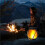 2X Flame Solar Lantern Magical Dancing Flames Solar Torch Lights Flickering Flames Hanging Waterproof Light 9