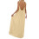 Women's Spaghetti Strap Backless Loose-fitting Resort-Black XXL 6